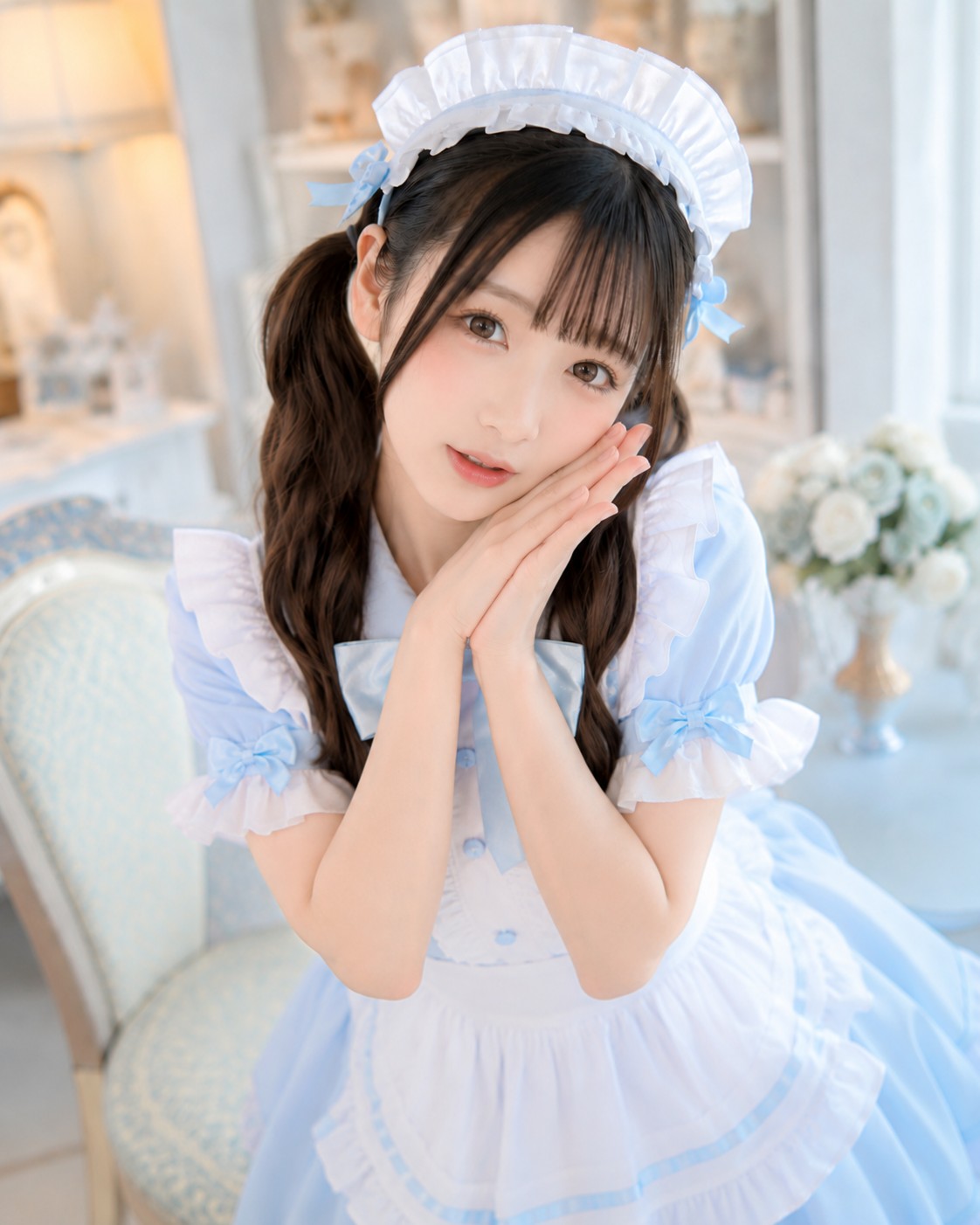 おねだりポーズの写真例