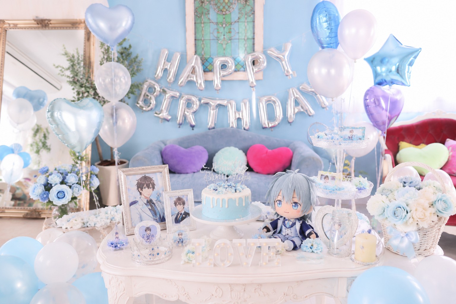 推し生誕祭・推し活撮影の様子